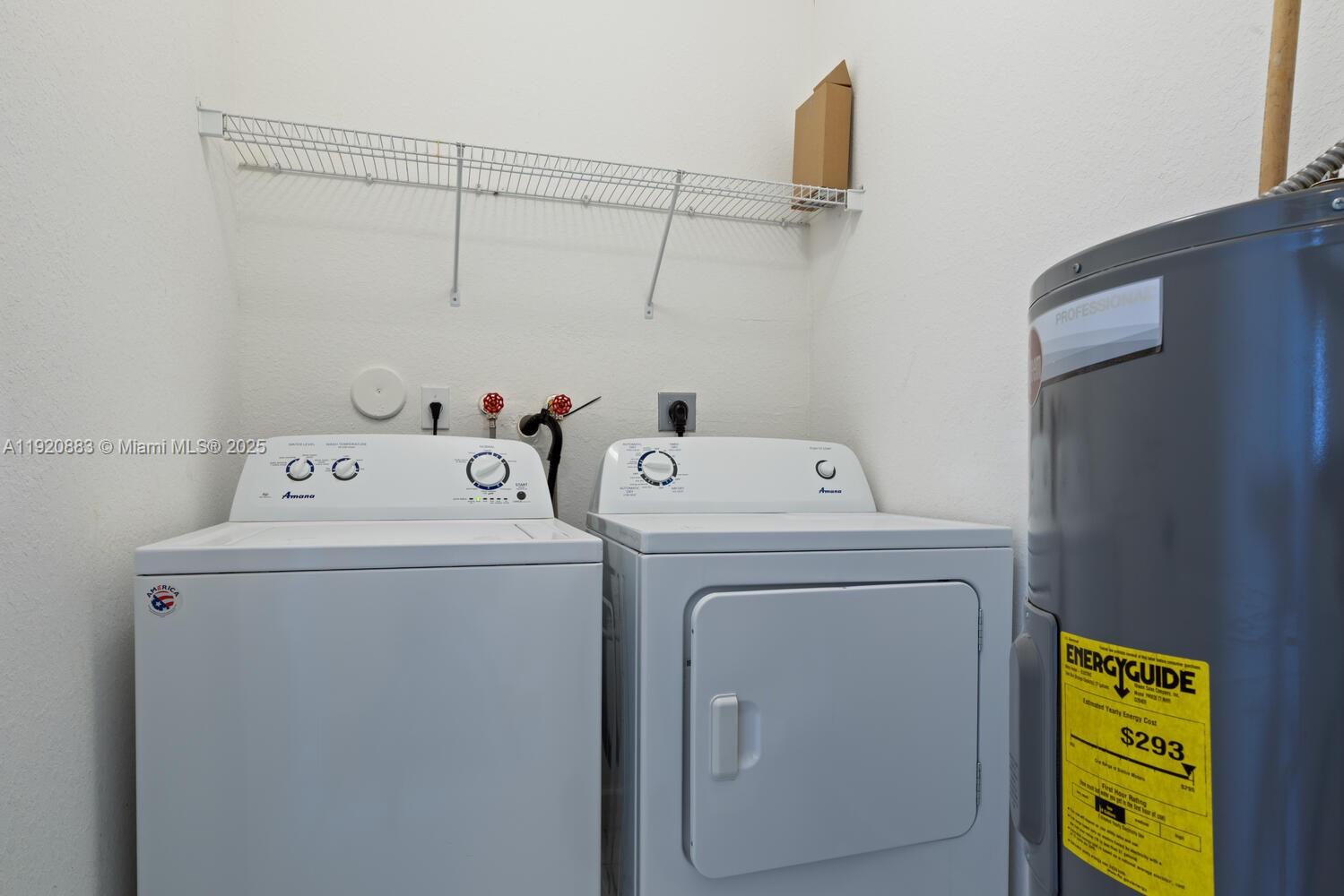 8521 Southwest 214th Terrace Cutler Bay, FL 33189 - Photo 21 of 21 a utility room with dryer and washer