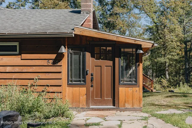 a view of outdoor space and deck