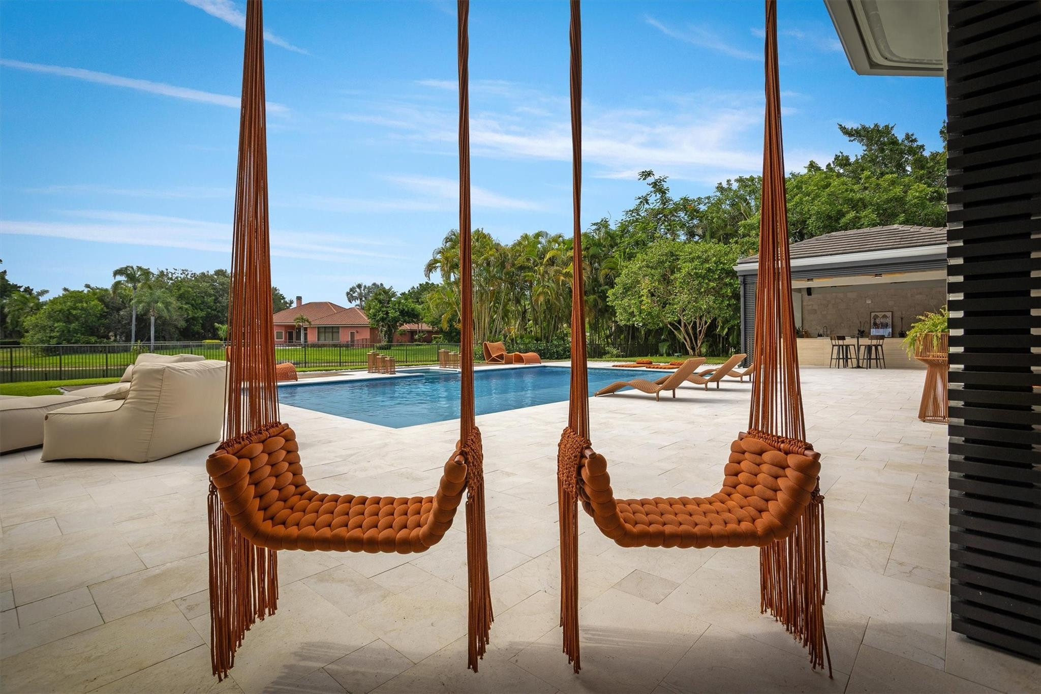 3340 Paddock Road Weston, FL 33331 - Photo 22 of 68 a view of an outdoor space with seating area