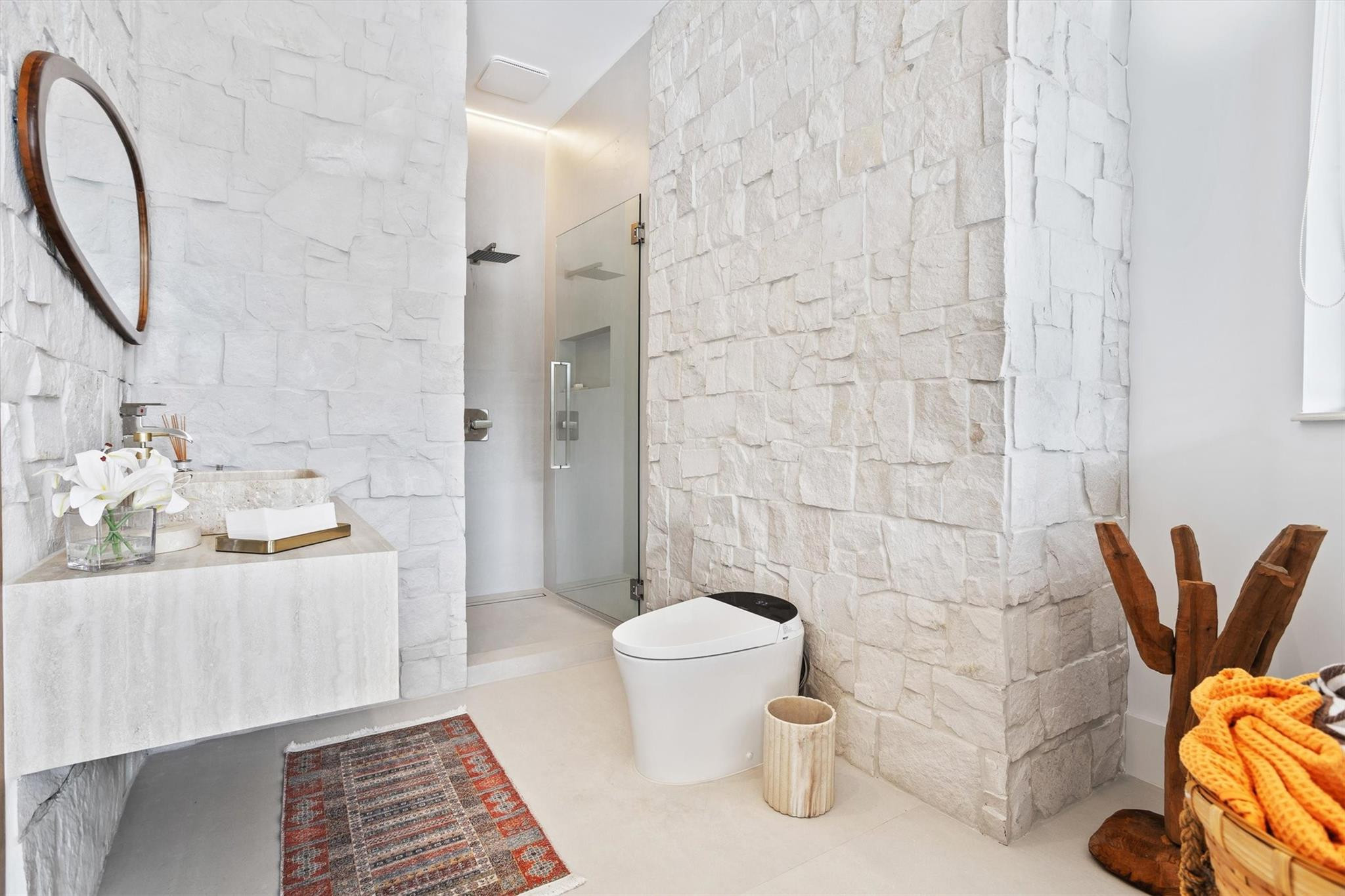 3340 Paddock Road Weston, FL 33331 - Photo 39 of 68 a bathroom with a sink a toilet and a mirror