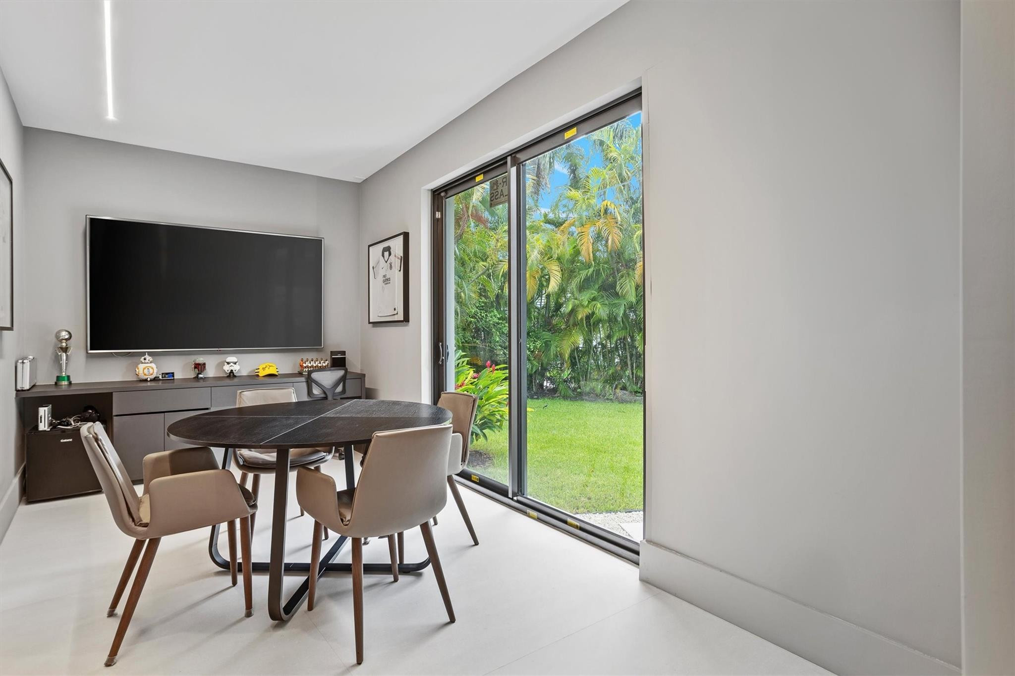 3340 Paddock Road Weston, FL 33331 - Photo 55 of 68 a view of a dining room with furniture window and outside view