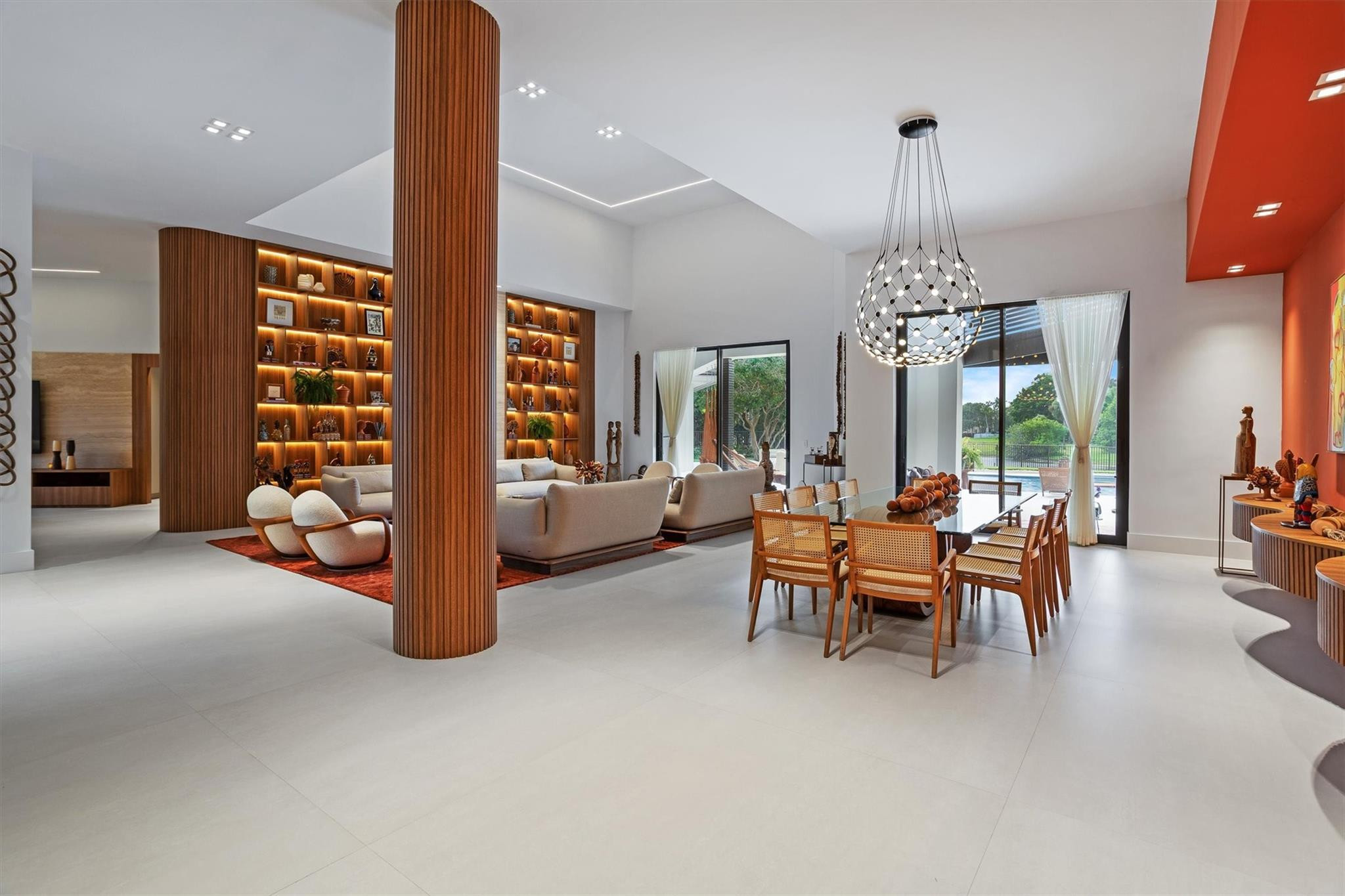 3340 Paddock Road Weston, FL 33331 - Photo 6 of 68 a view of a livingroom with furniture and chandelier