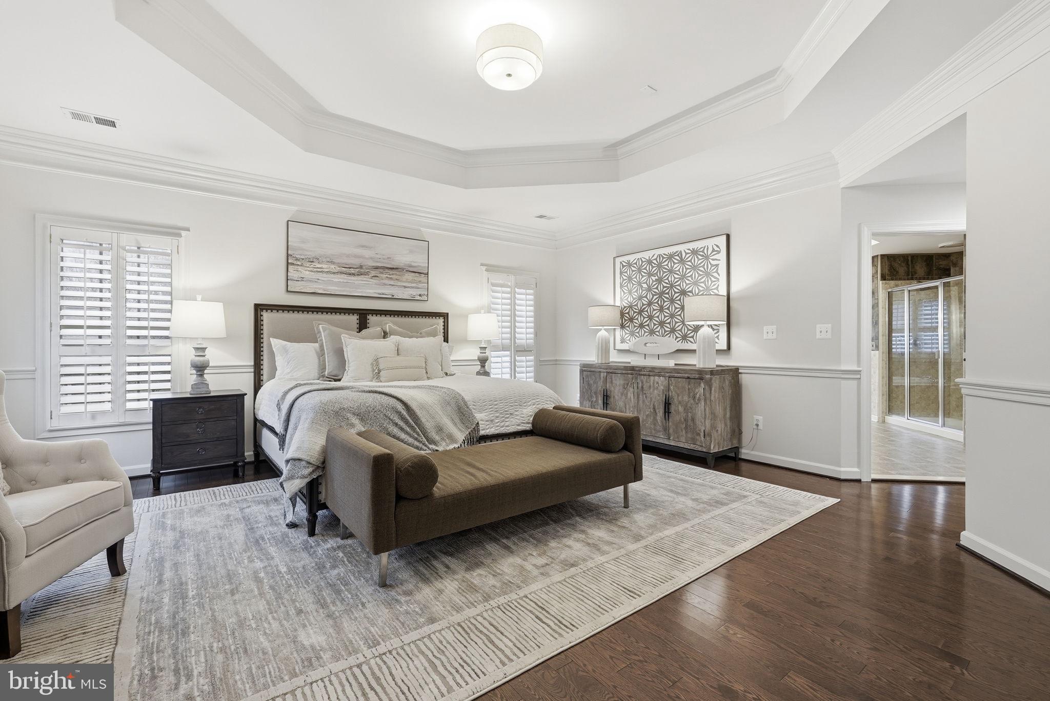 11588 Cedar Chase Road Herndon, VA 20170 - Photo 53 of 81 a bedroom with a large bed and a couch