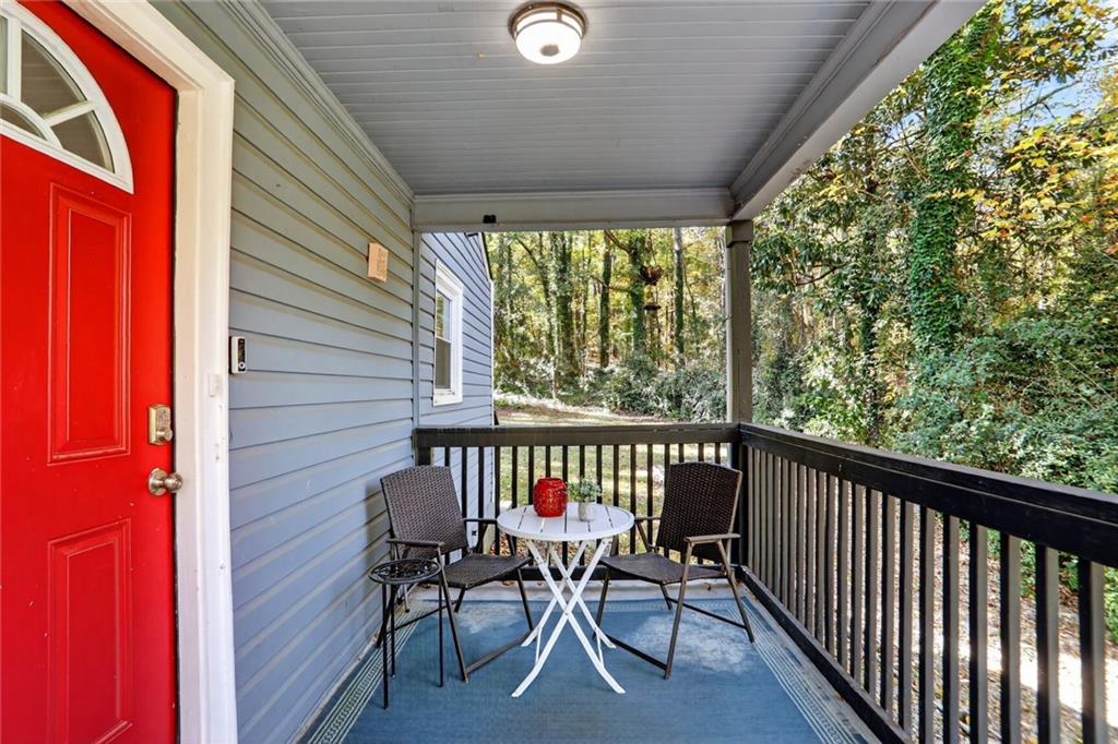 2019 Grant Road Southwest Atlanta, GA 30331 - Photo 13 of 17 a view of a two chairs in the balcony