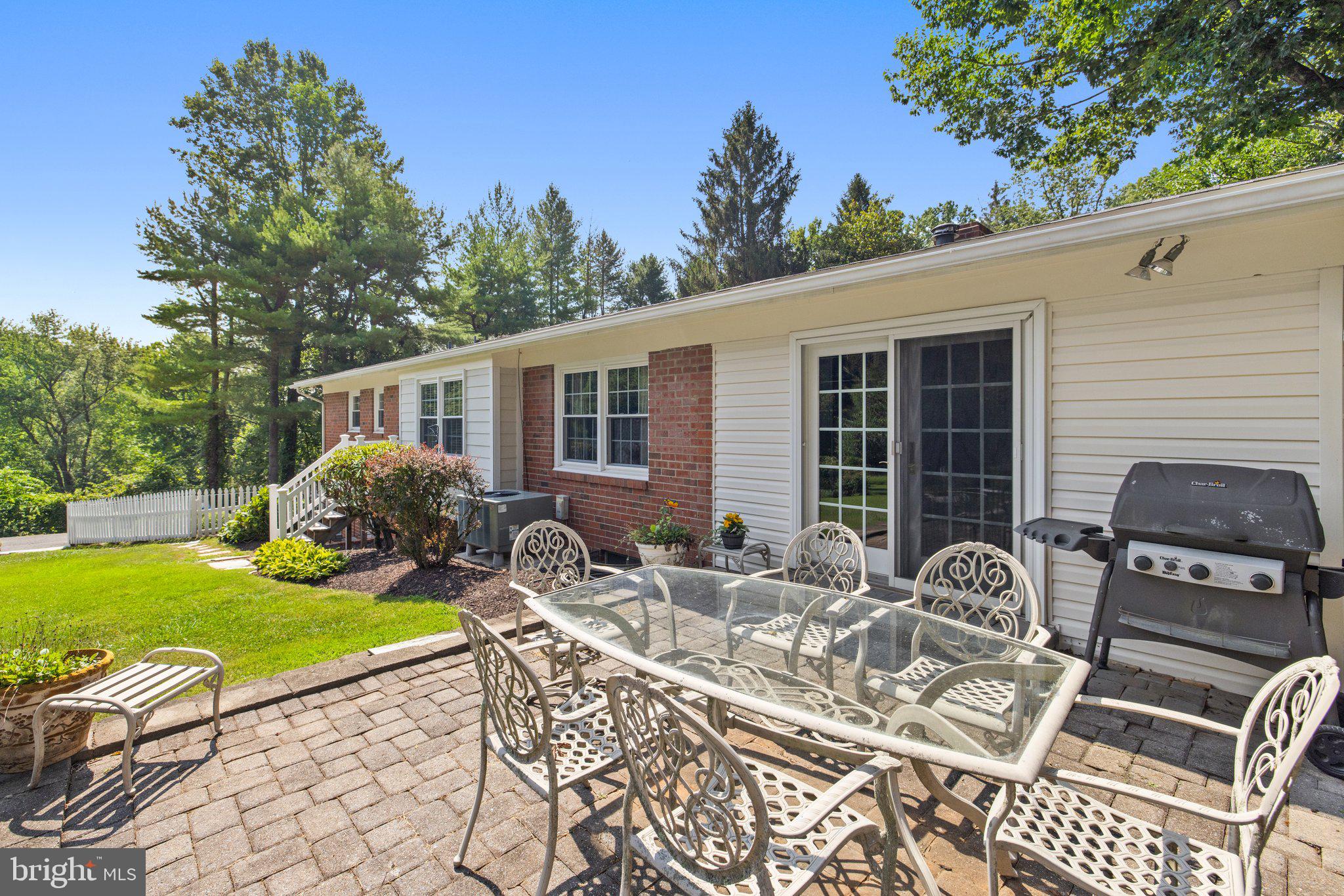 5396 Dumfries Road Warrenton, VA 20187 - Photo 19 of 39 Patio overlooks the rear of property