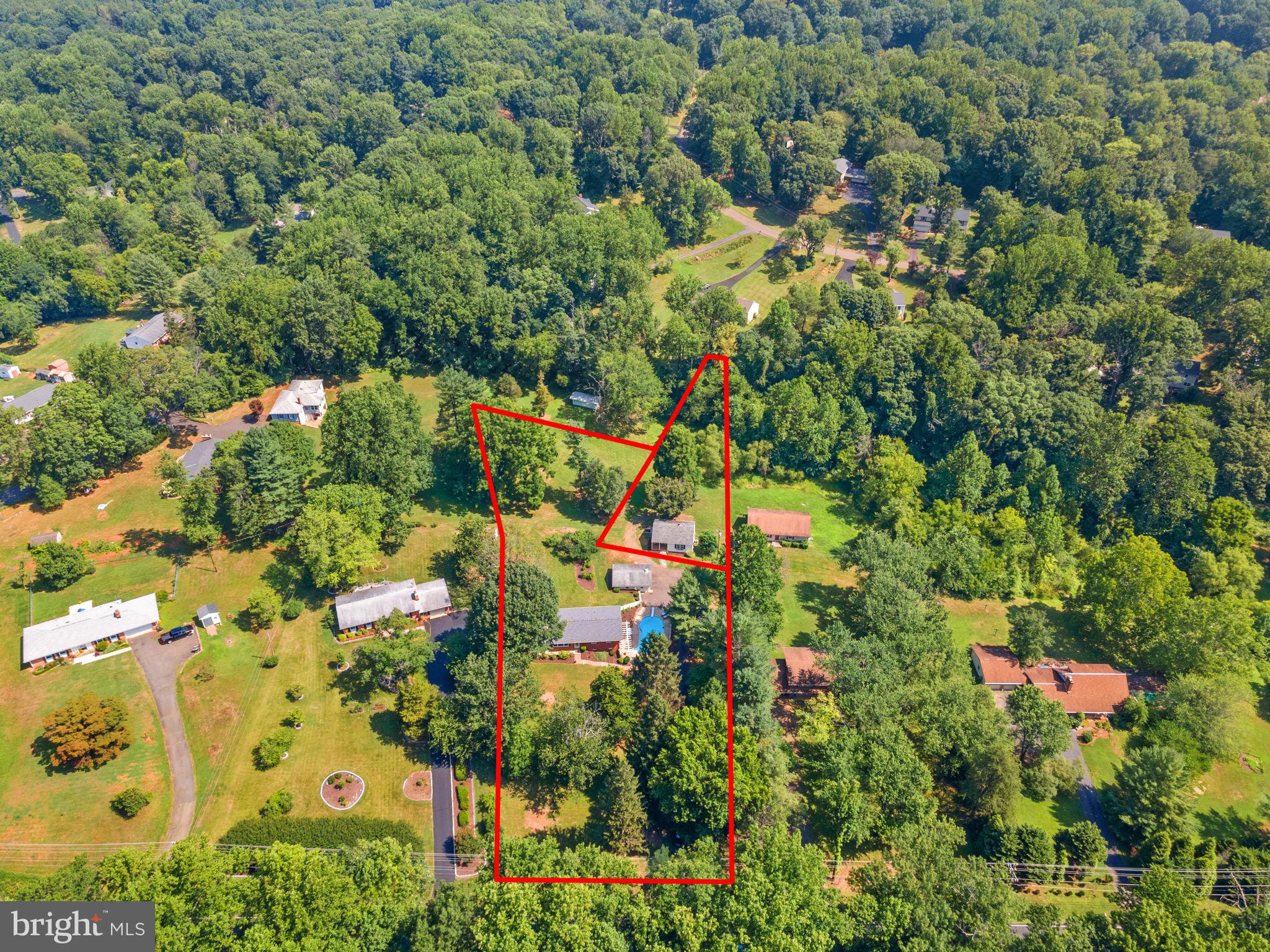 5396 Dumfries Road Warrenton, VA 20187 - Photo 2 of 39 Aerial of 1.87 acres