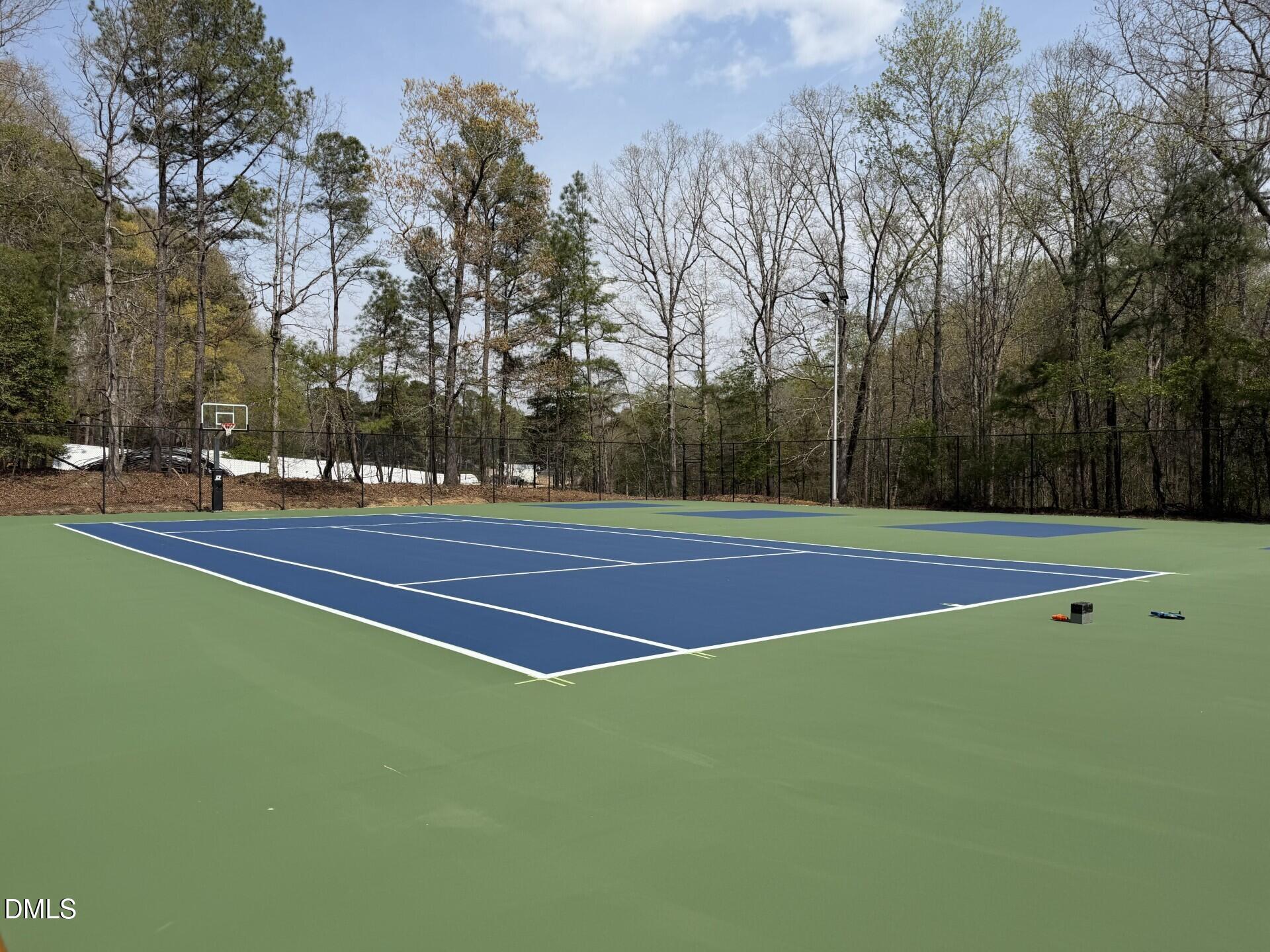 6104 Wolverhampton Drive Raleigh, NC 27603 - Photo 33 of 35 Tennis Court