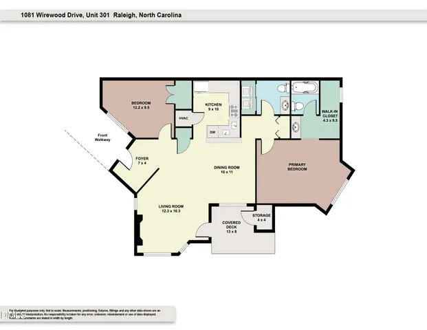 $338,307 | 1081 Wirewood Drive, Unit 301, Raleigh, NC 27605