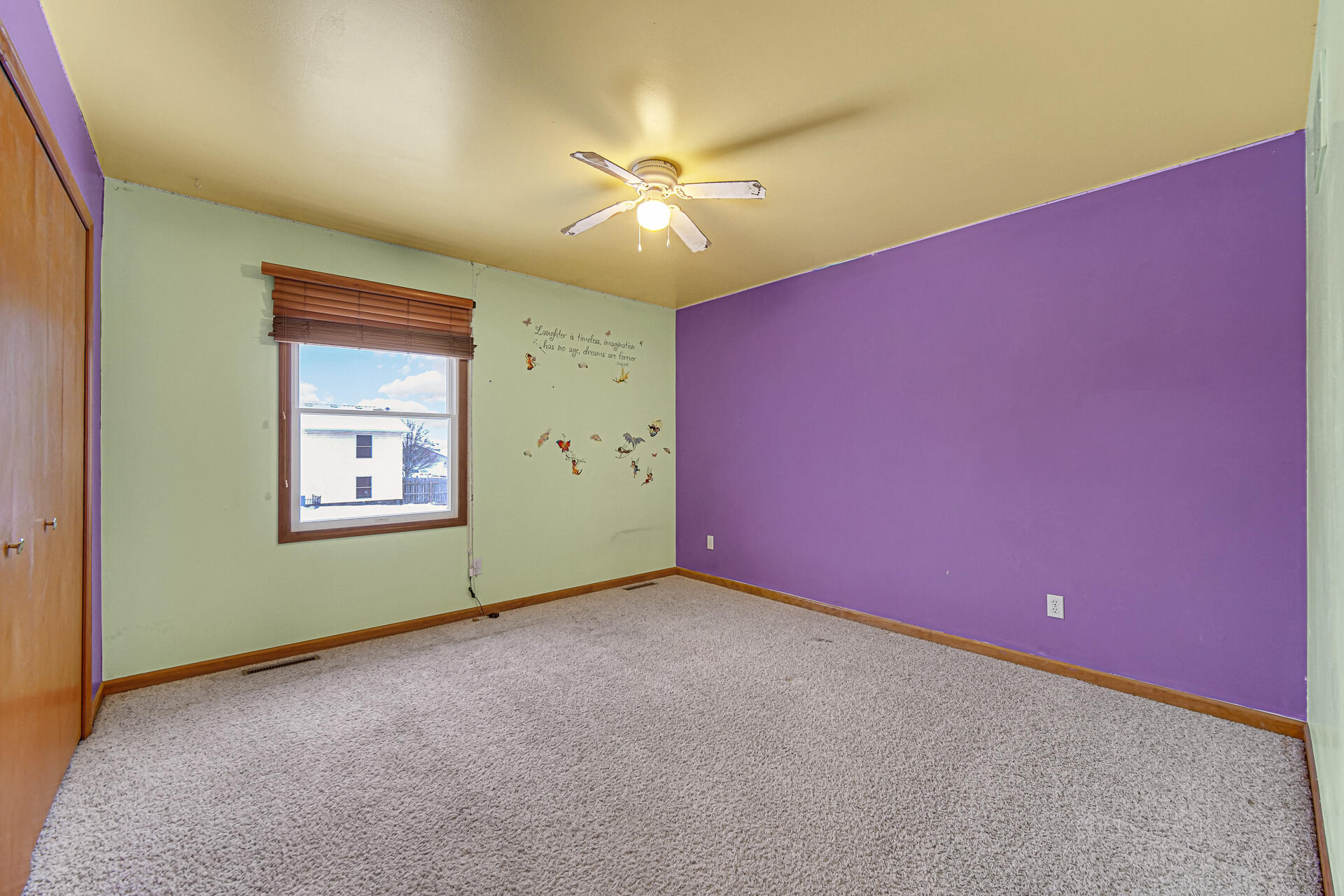515 Tamarack Trail Hebron, IN 46341 - Photo 16 of 38 an empty room with fan and window