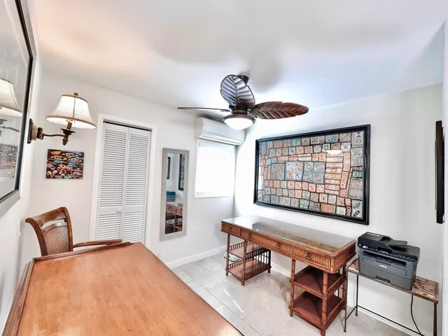 a room with furniture and windows