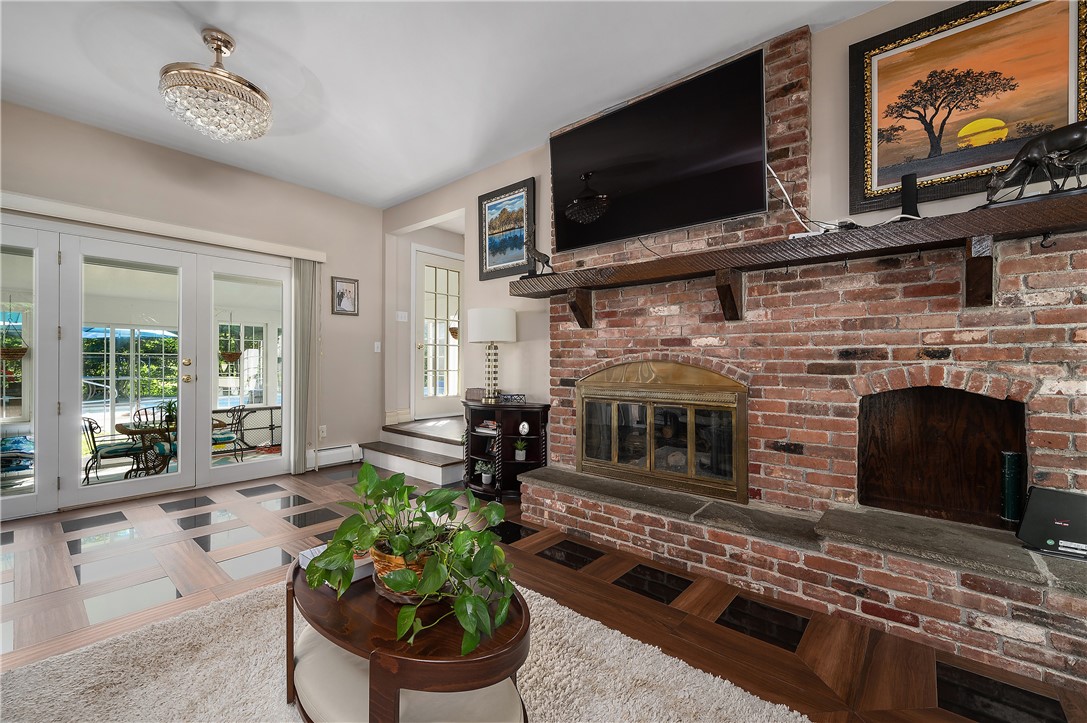 81 Sandy Brook Road Glocester, RI 02857 - Photo 3 of 43 Family room with custom designed, tile flooring