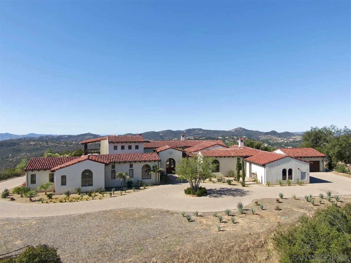 14304 Ridge Ranch Road Valley Center, CA 92082 - Photo 29 of 30 front view of a house with a yard