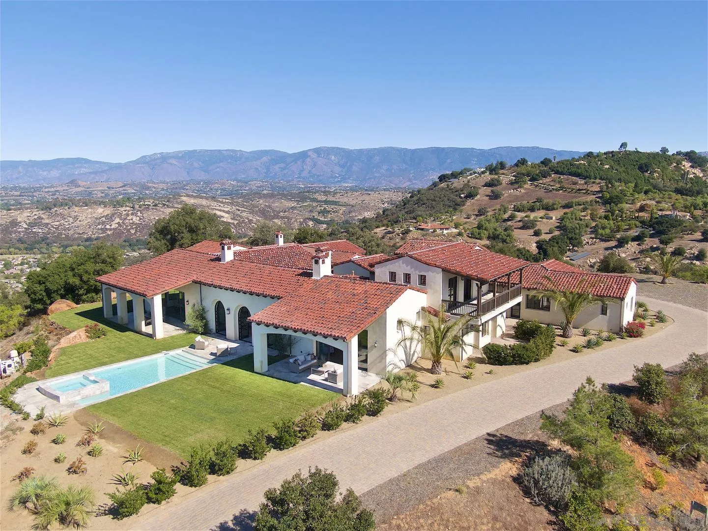 14304 Ridge Ranch Road Valley Center, CA 92082 - Photo 30 of 30 an aerial view of residential houses and outdoor space