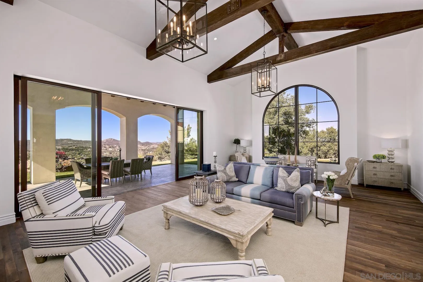 14304 Ridge Ranch Road Valley Center, CA 92082 - Photo 6 of 30 a living room with furniture and a large window