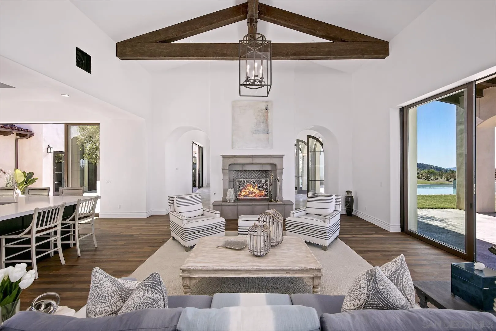 14304 Ridge Ranch Road Valley Center, CA 92082 - Photo 8 of 30 a view of a livingroom with furniture window and wooden floor