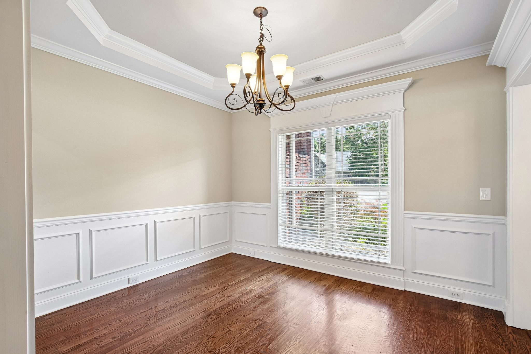 316 Amazonway Ridge Lascassas, TN 37085 - Photo 7 of 36 a view of an empty room with wooden floor and a window