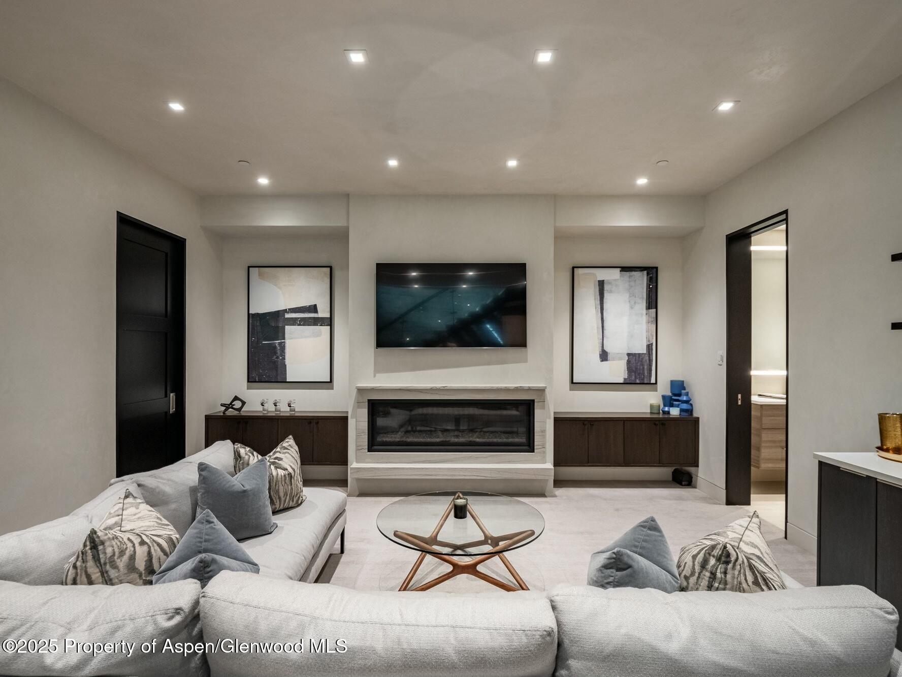 1154 East Cooper Avenue Aspen, CO 81611 - Photo 24 of 30 Lower Level Media Room