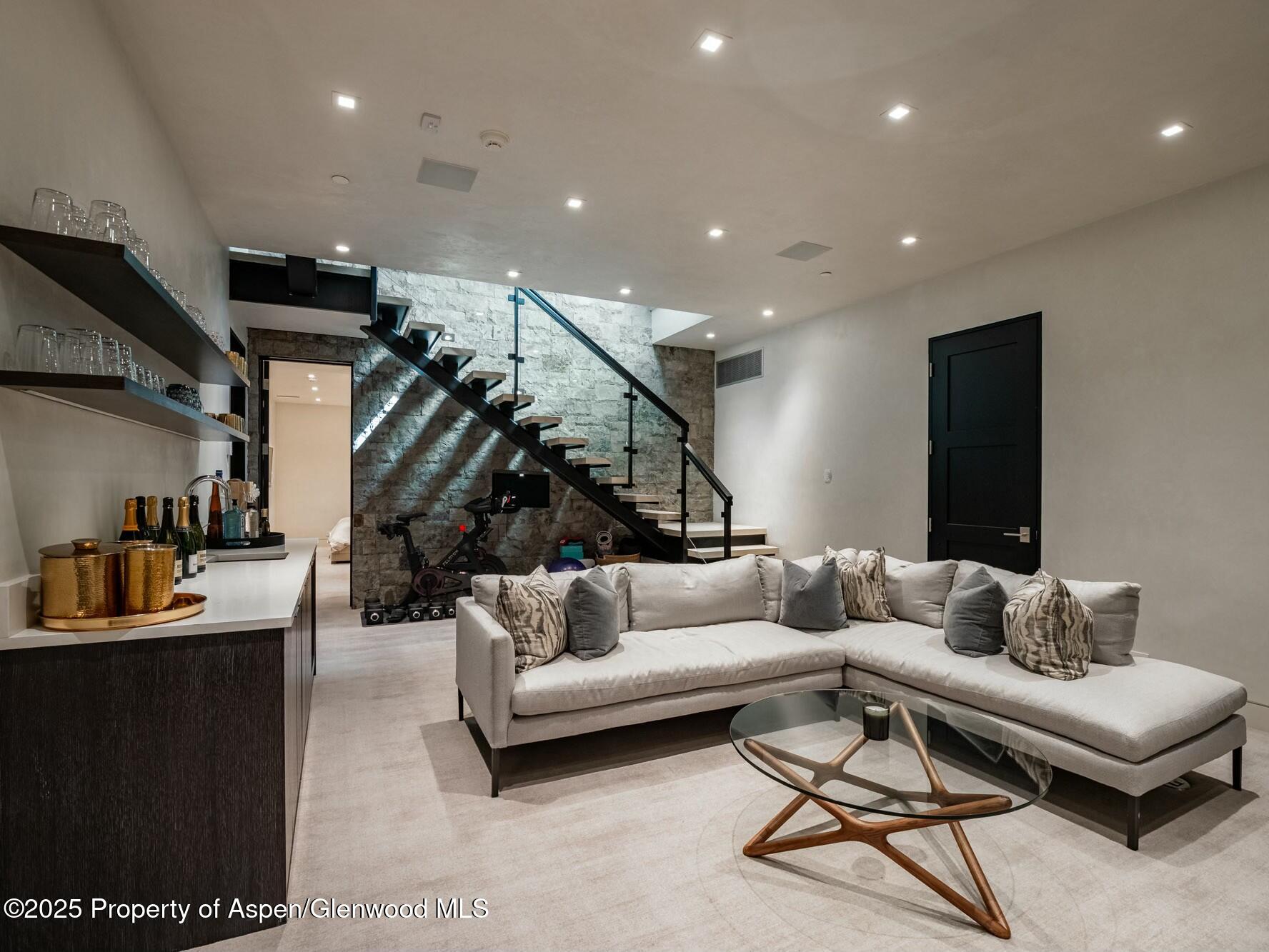 1154 East Cooper Avenue Aspen, CO 81611 - Photo 25 of 30 Lower Level Media Room