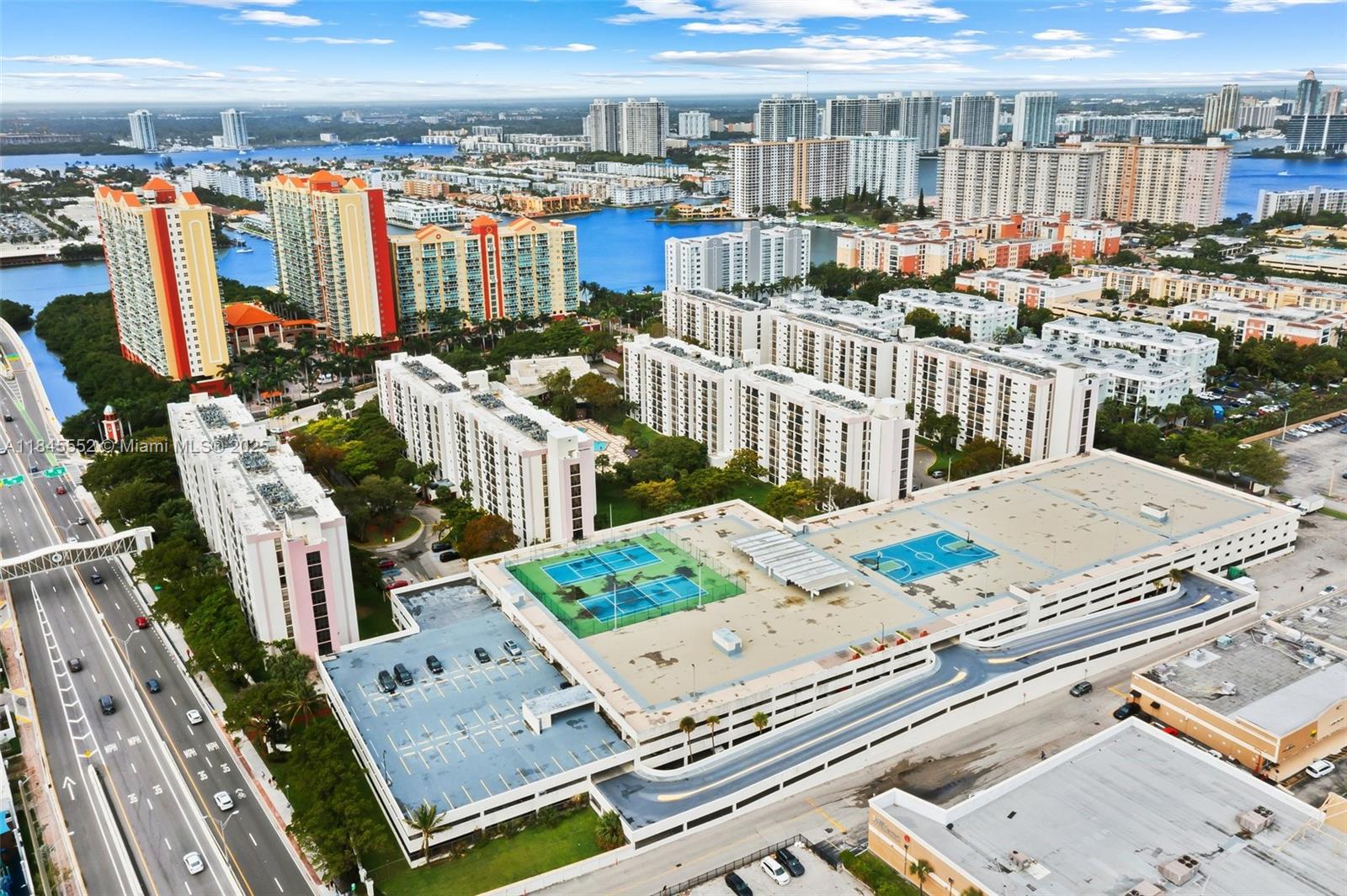 16919 North Bay Road, Unit 115 Sunny Isles Beach, FL 33160 - Photo 2 of 20 a view of city from balcony