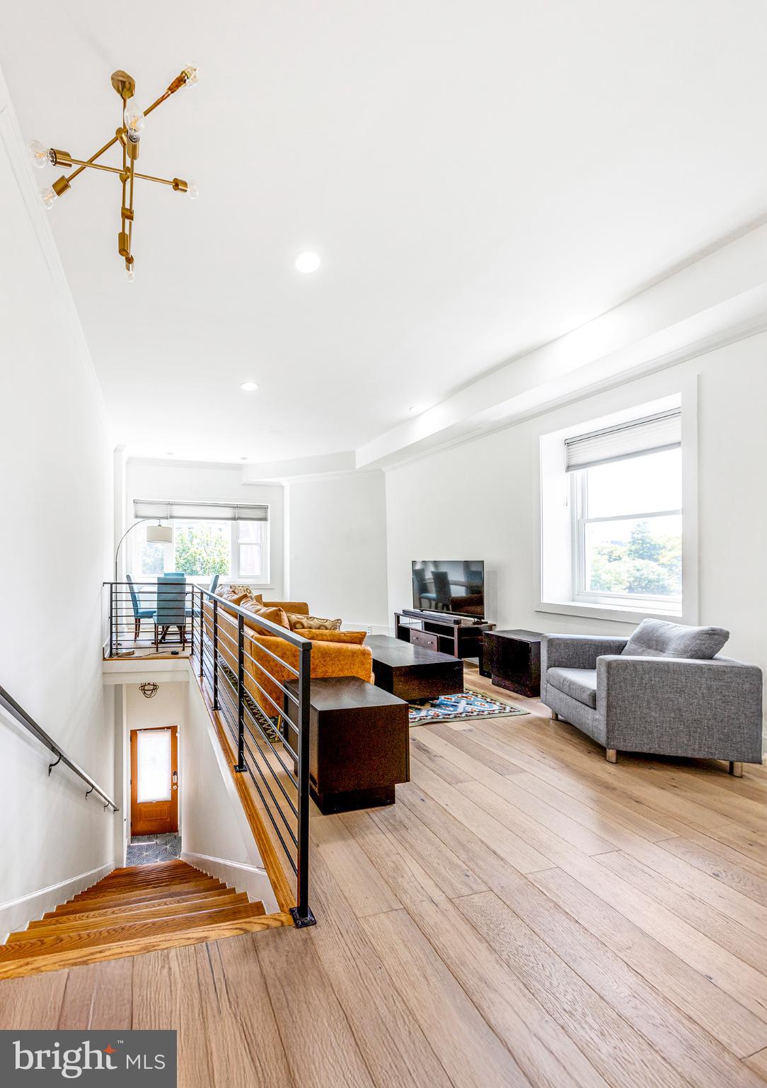 1922 1st Street Northwest, Unit B Washington, DC 20001 - Photo 1 of 49 Bright and airy modern living space.