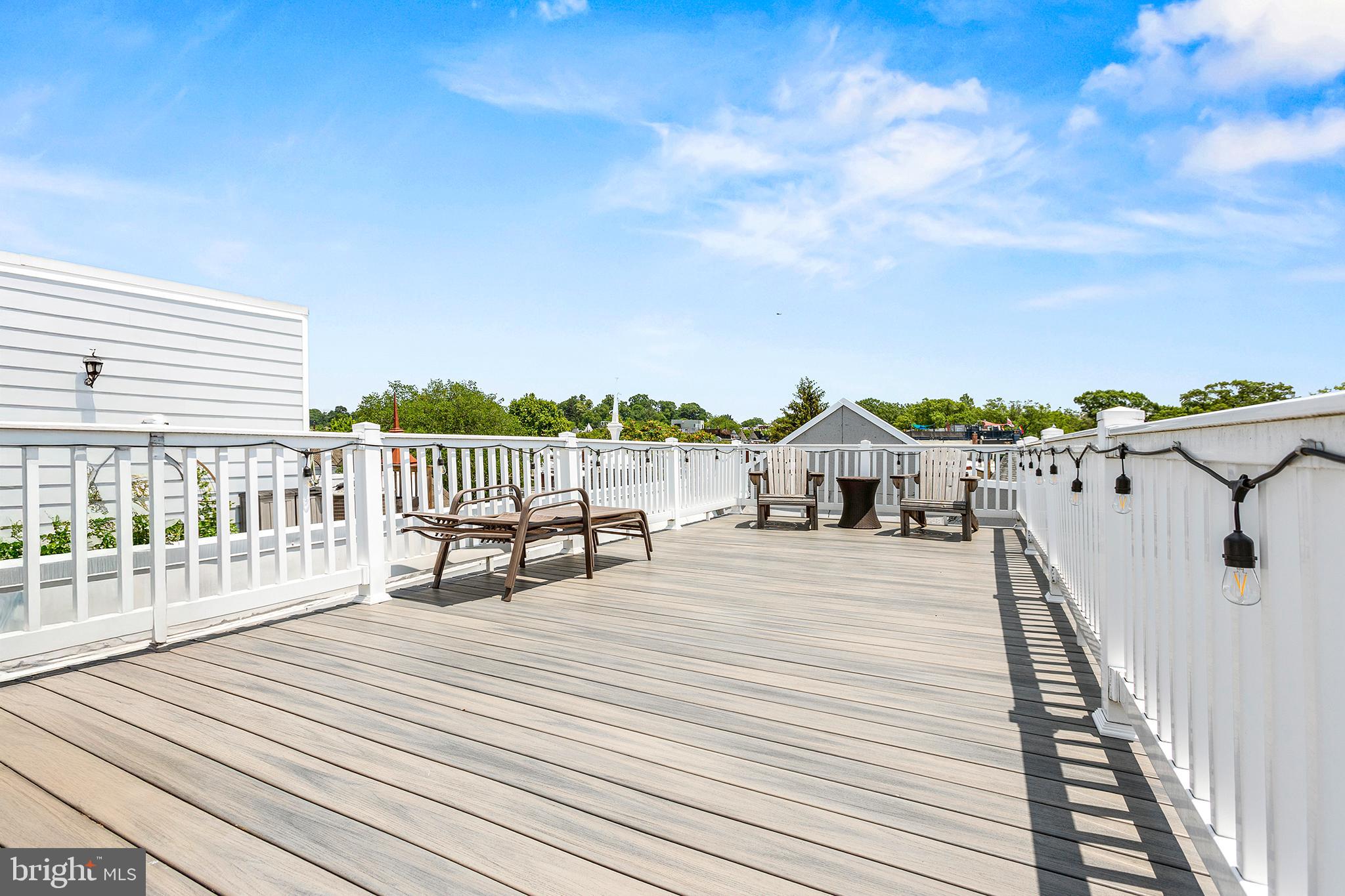 1922 1st Street Northwest, Unit B Washington, DC 20001 - Photo 41 of 49 Spacious deck with scenic views and sunlight.