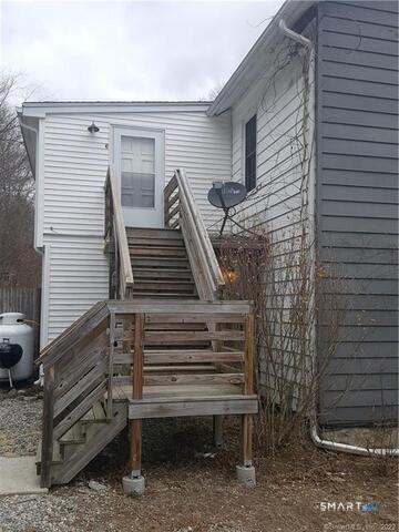 641 Wauregan Road Brooklyn, CT 06234 - Photo 19 of 22 Unit C, side entrance. Pictures are when unit was vacant. Currently Occupied.
