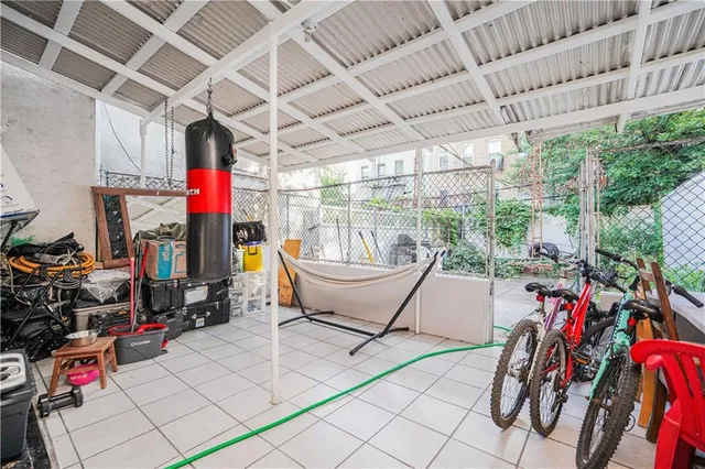 a view of storage and utility room