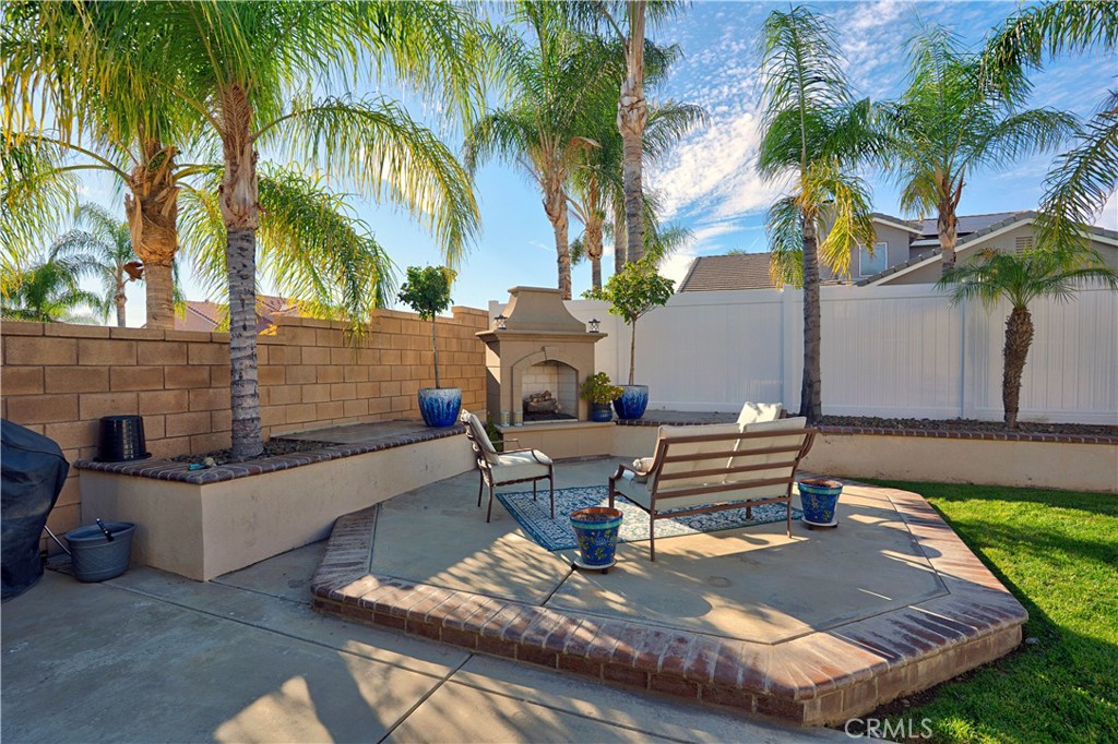 29183 Paperflower Lane Menifee, CA 92584 - Photo 39 of 49 a view of outdoor space with seating area