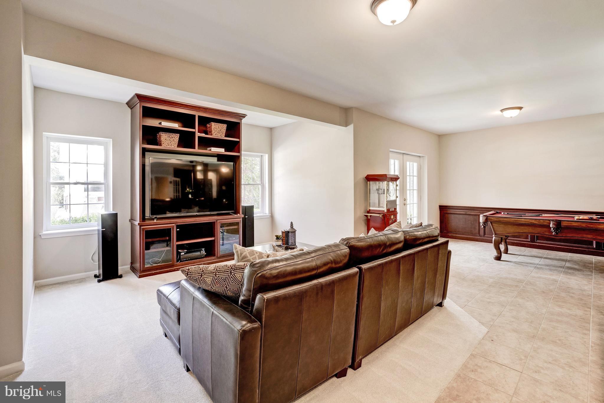 11284 Stones Throw Drive Reston, VA 20194 - Photo 20 of 30 Walk-out Rec Room