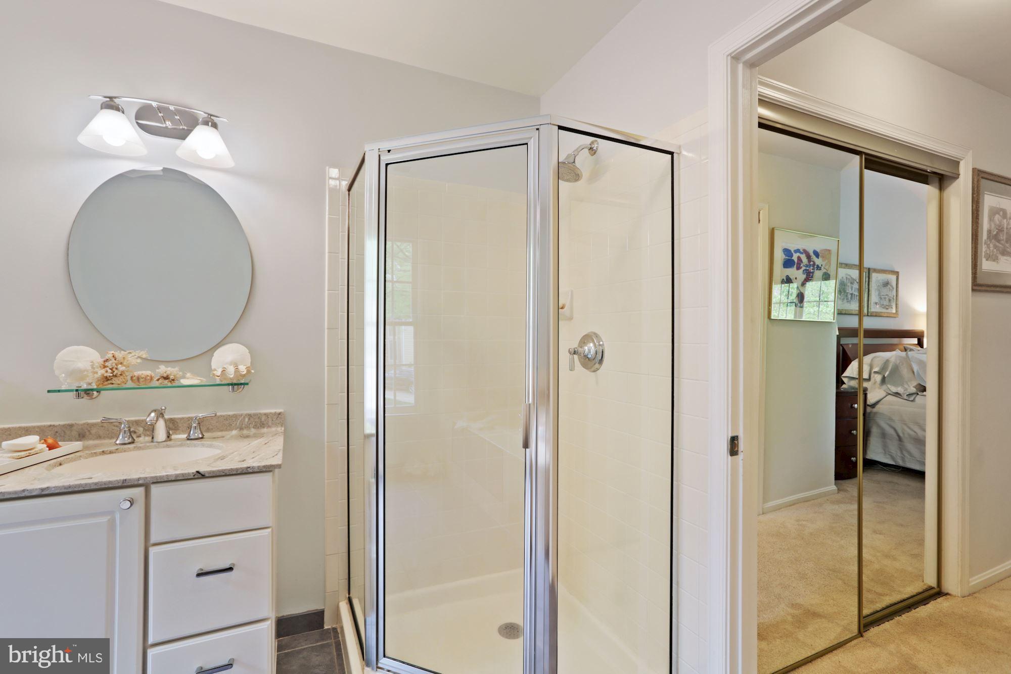 11412 Hollow Timber Way Reston, VA 20194 - Photo 23 of 59 Primary Bath W/ Stall Shower