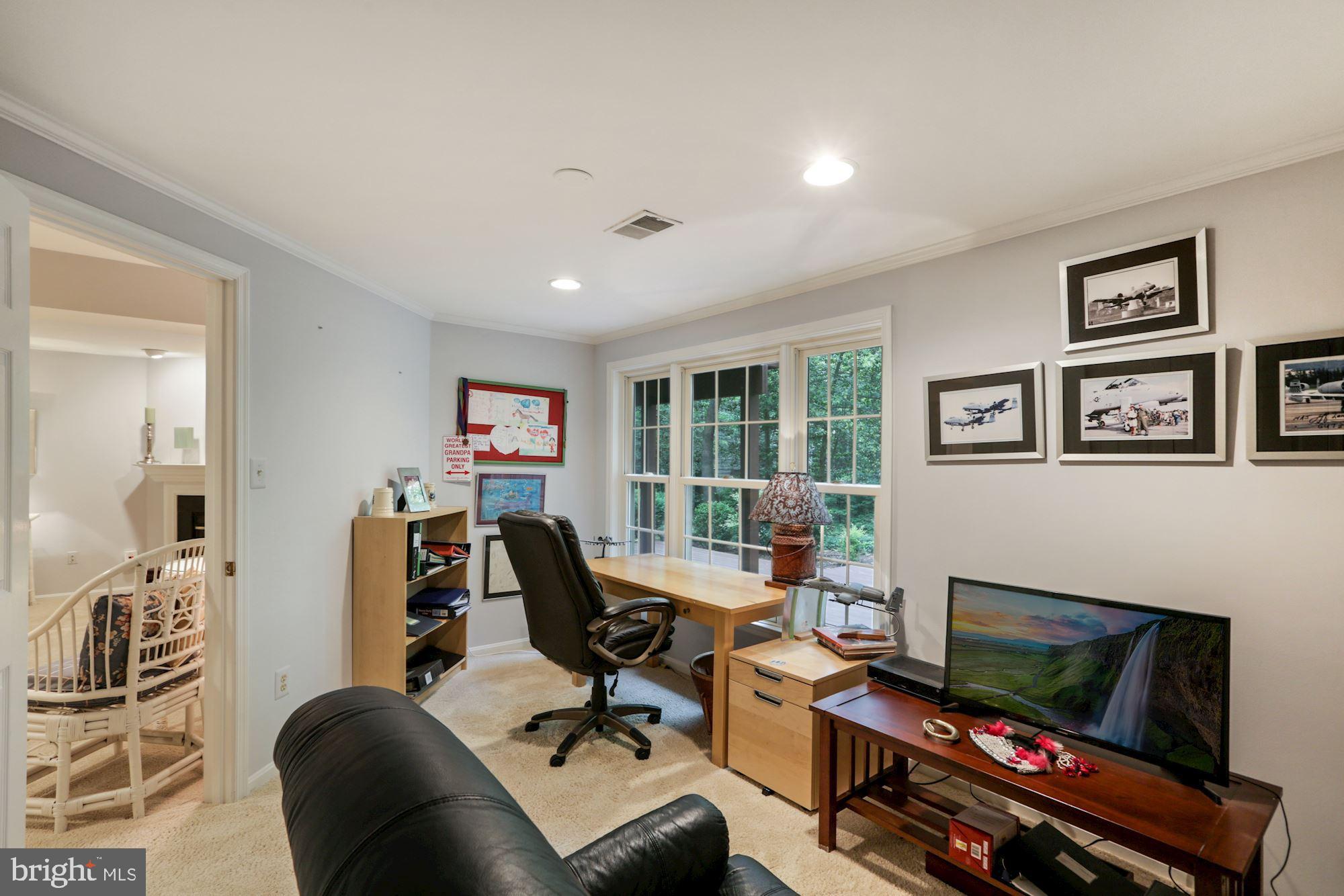 11412 Hollow Timber Way Reston, VA 20194 - Photo 32 of 59 Fourth Bedroom- Ideal for a home office
