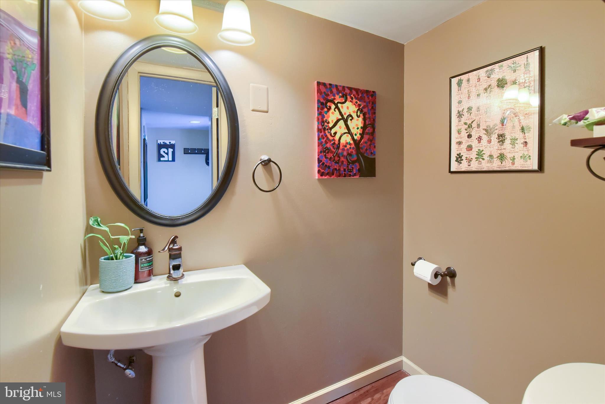 704 Cedar Ridge Lane Mechanicsburg, PA 17055 - Photo 16 of 40 a bathroom with a sink mirror and toilet