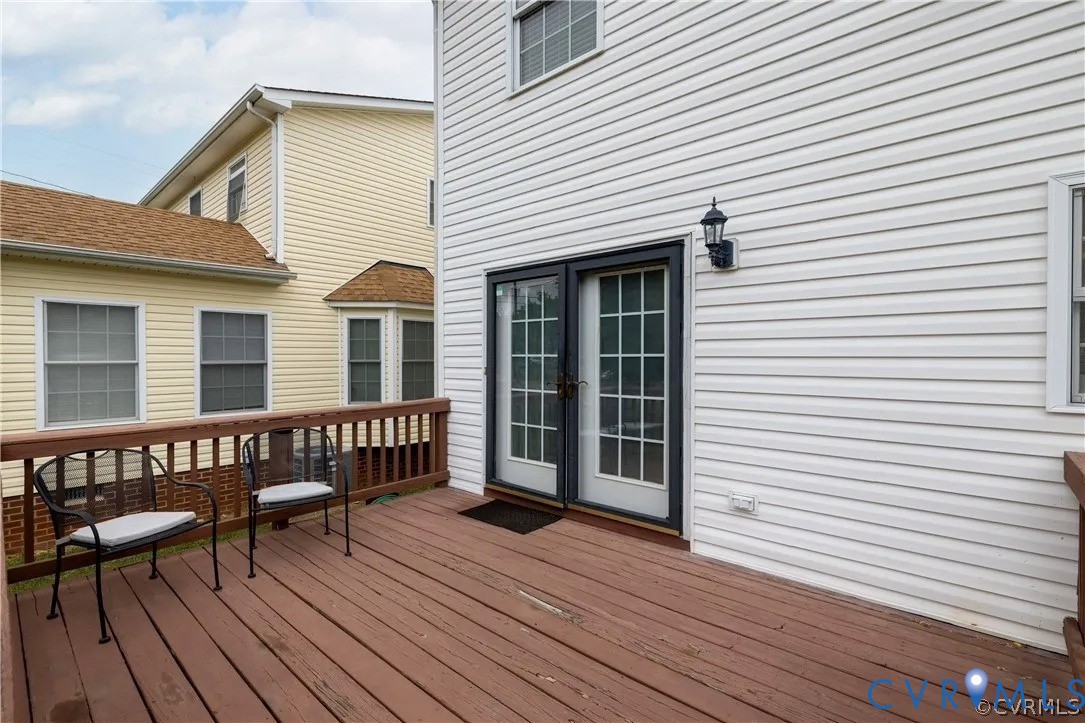 1733 Lakeview Avenue Richmond, VA 23220 - Photo 24 of 28 a view of a house with wooden deck