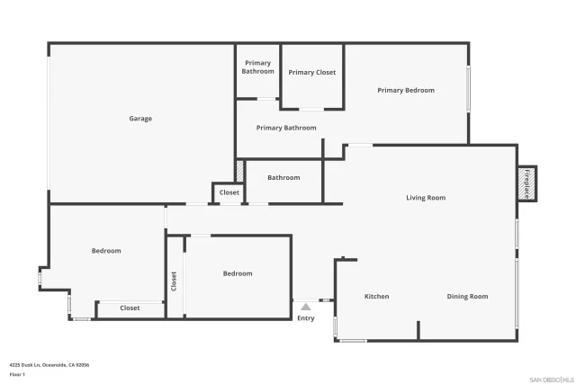 a picture of a floor plan