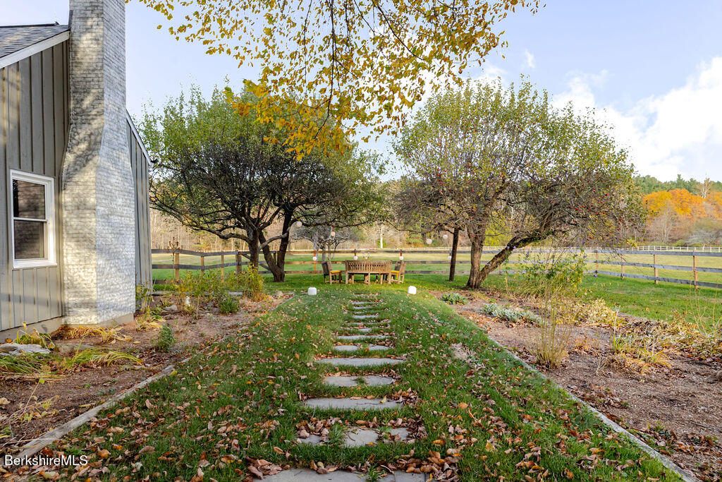 302 A Egremont Plain Road Egremont, MA 01230 - Photo 11 of 66 a view of a garden with large trees