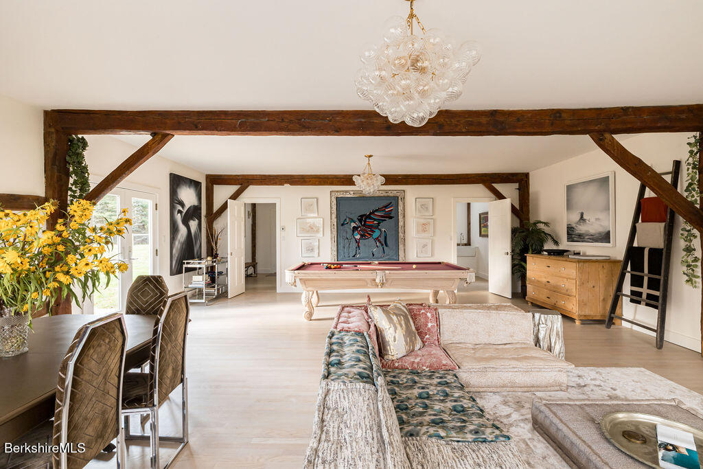 302 A Egremont Plain Road Egremont, MA 01230 - Photo 47 of 66 a lobby with furniture and chandelier