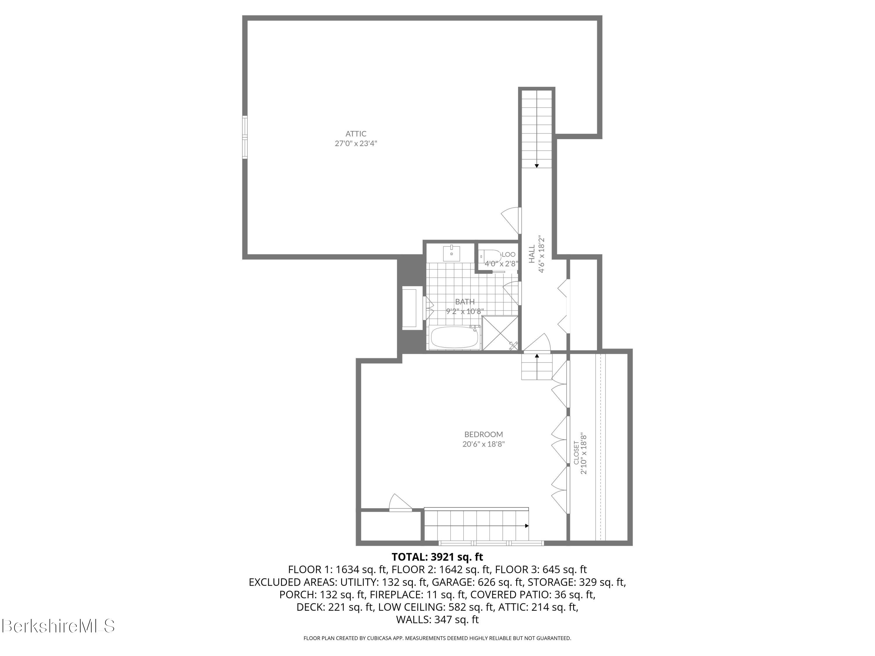 302 A Egremont Plain Road Egremont, MA 01230 - Photo 66 of 66 THIRD FLOOR