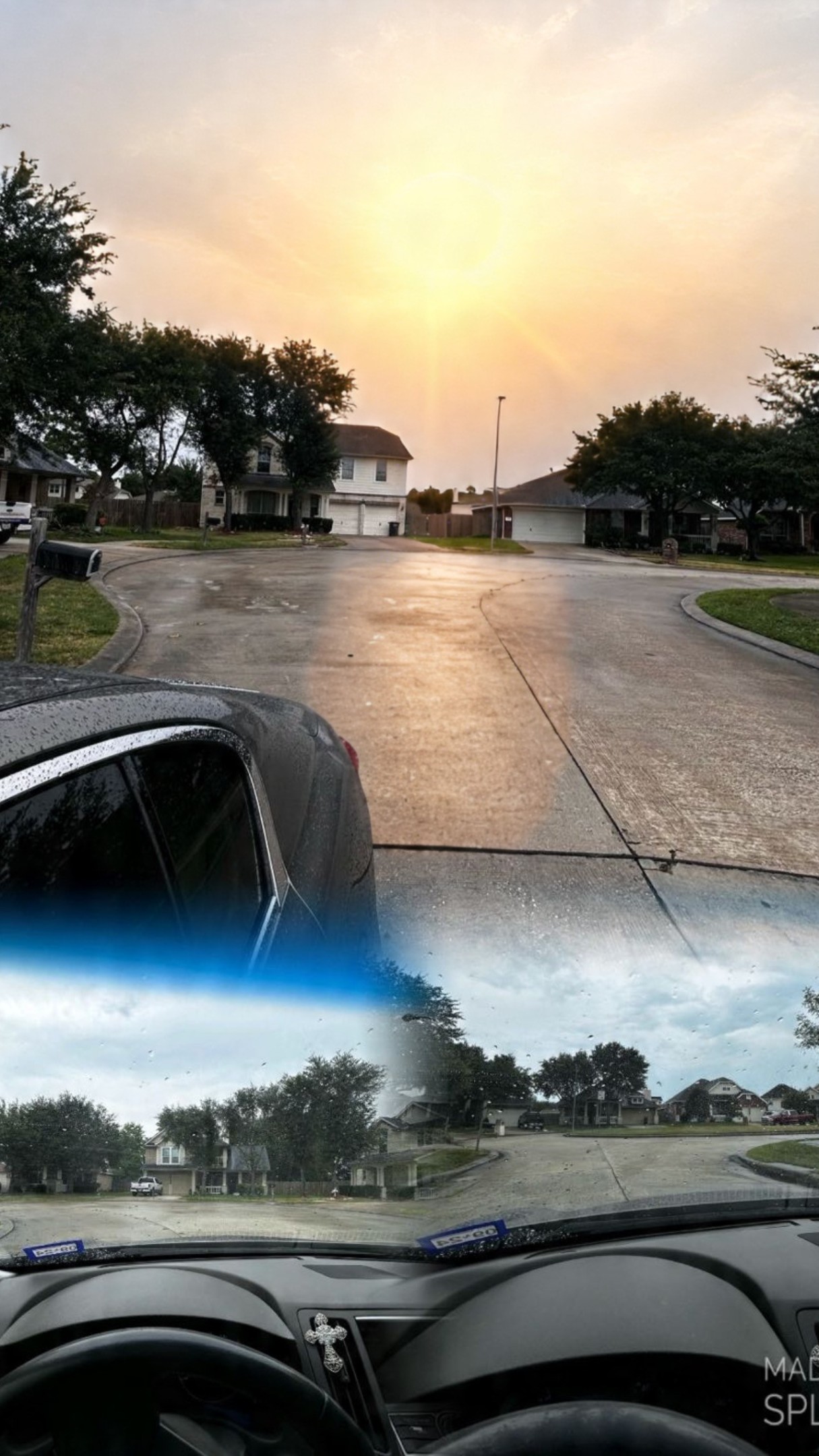3114 Double Jack Court Spring, TX 77373 - Photo 36 of 41 a view of a lake with a mountain in the background