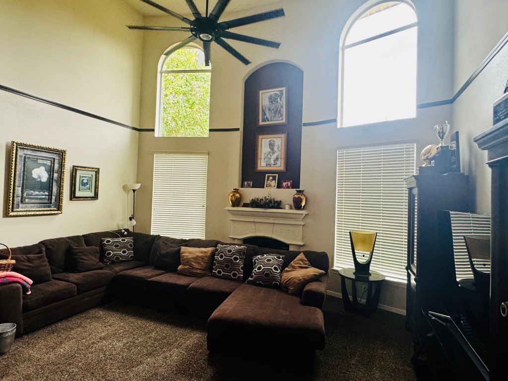 3114 Double Jack Court Spring, TX 77373 - Photo 8 of 41 a living room with furniture and a large window