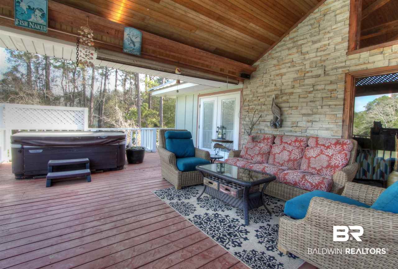 17299 River Road Summerdale, AL 36580 - Photo 4 of 28 Front porch w hot tub