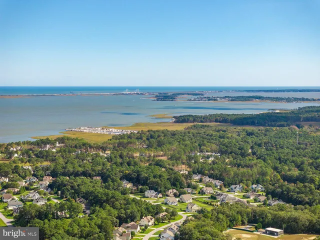 a view of an ocean and beach