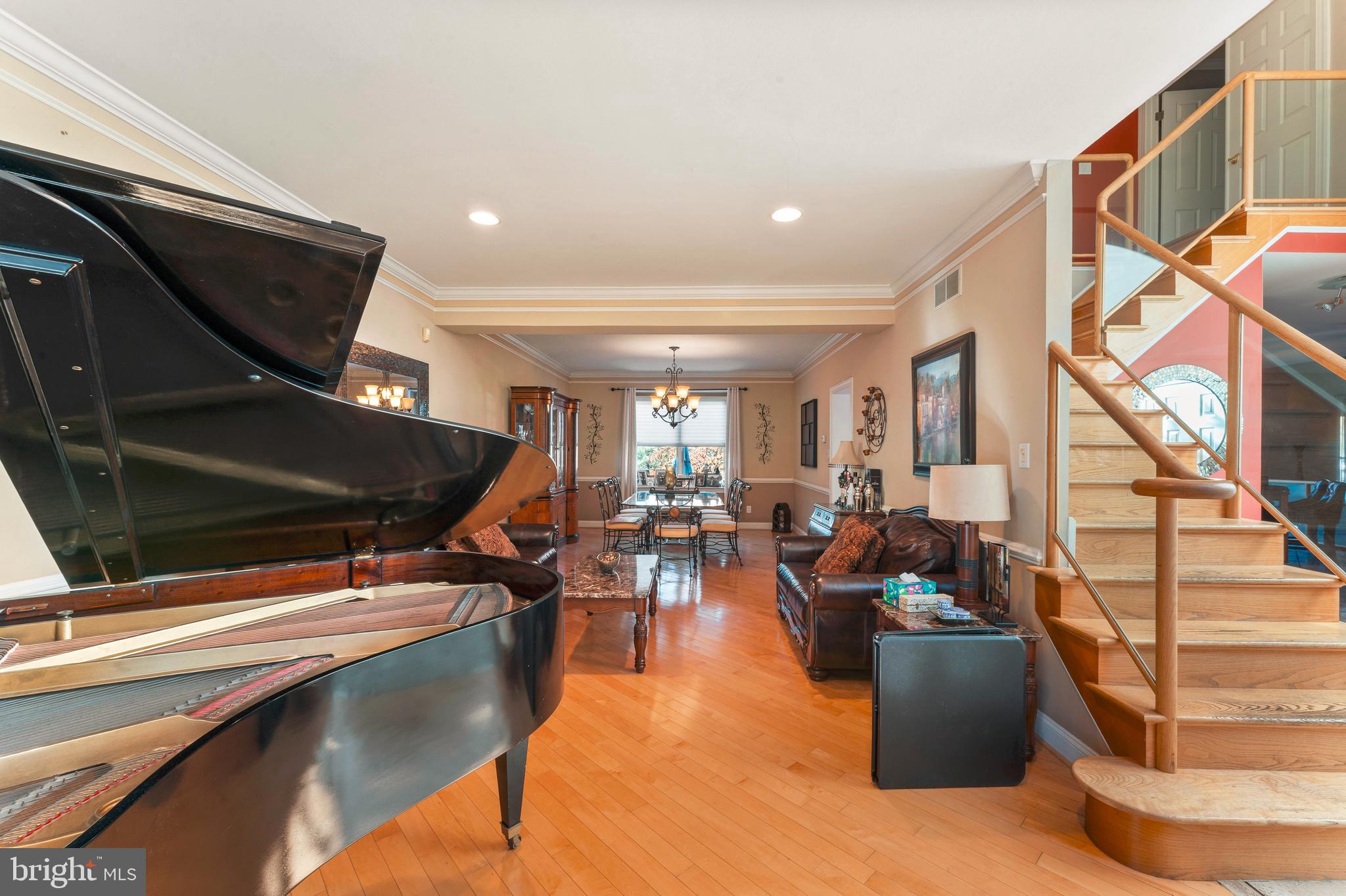 67 Lenape Road Richboro, PA 18954 - Photo 5 of 43 a view of a living room and dining room