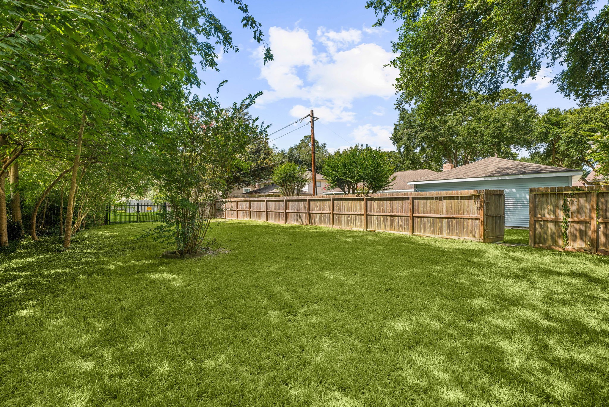 17407 Loring Lane Spring, TX 77388 - Photo 41 of 50 Secondary fenced in area in the backyard