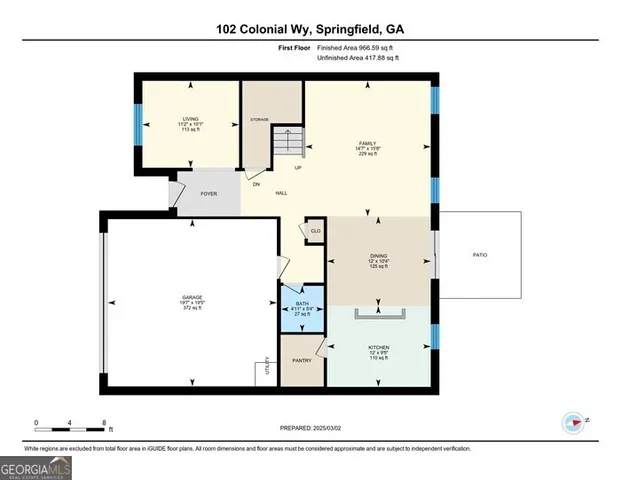 $2,245 | 102 Colonial Way, Springfield, GA 31329