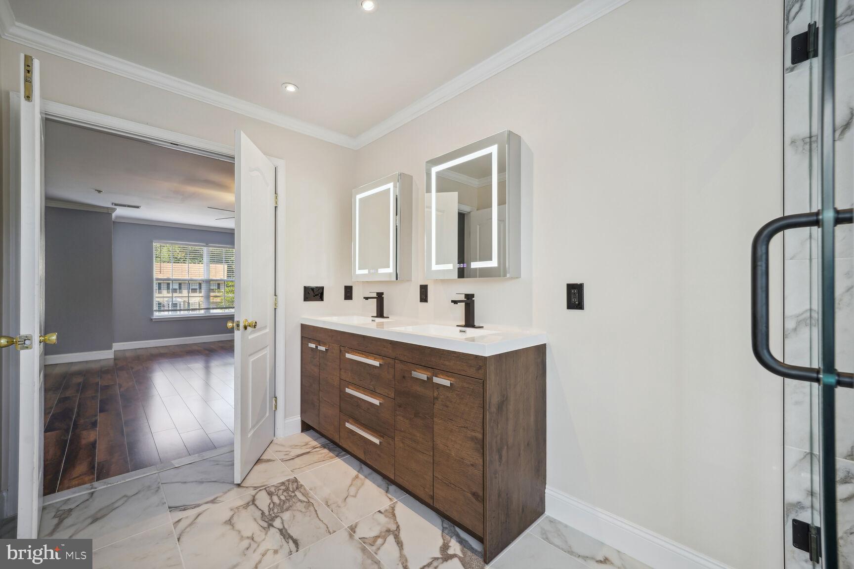 4602 Muscoti Way Bowie, MD 20720 - Photo 24 of 58 Primary Bathroom with dual sinks