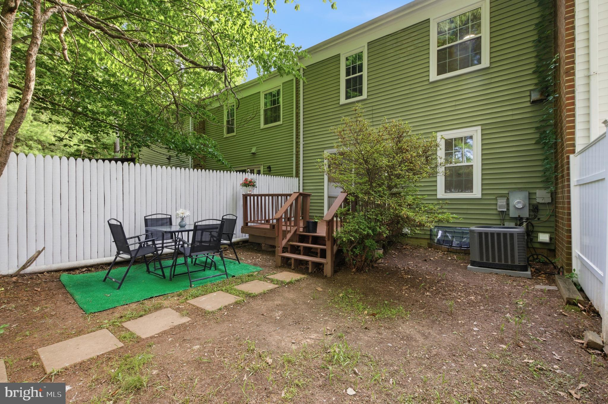 8575 Tyrolean Way Springfield, VA 22153 - Photo 29 of 29 a view of a chairs with a backyard
