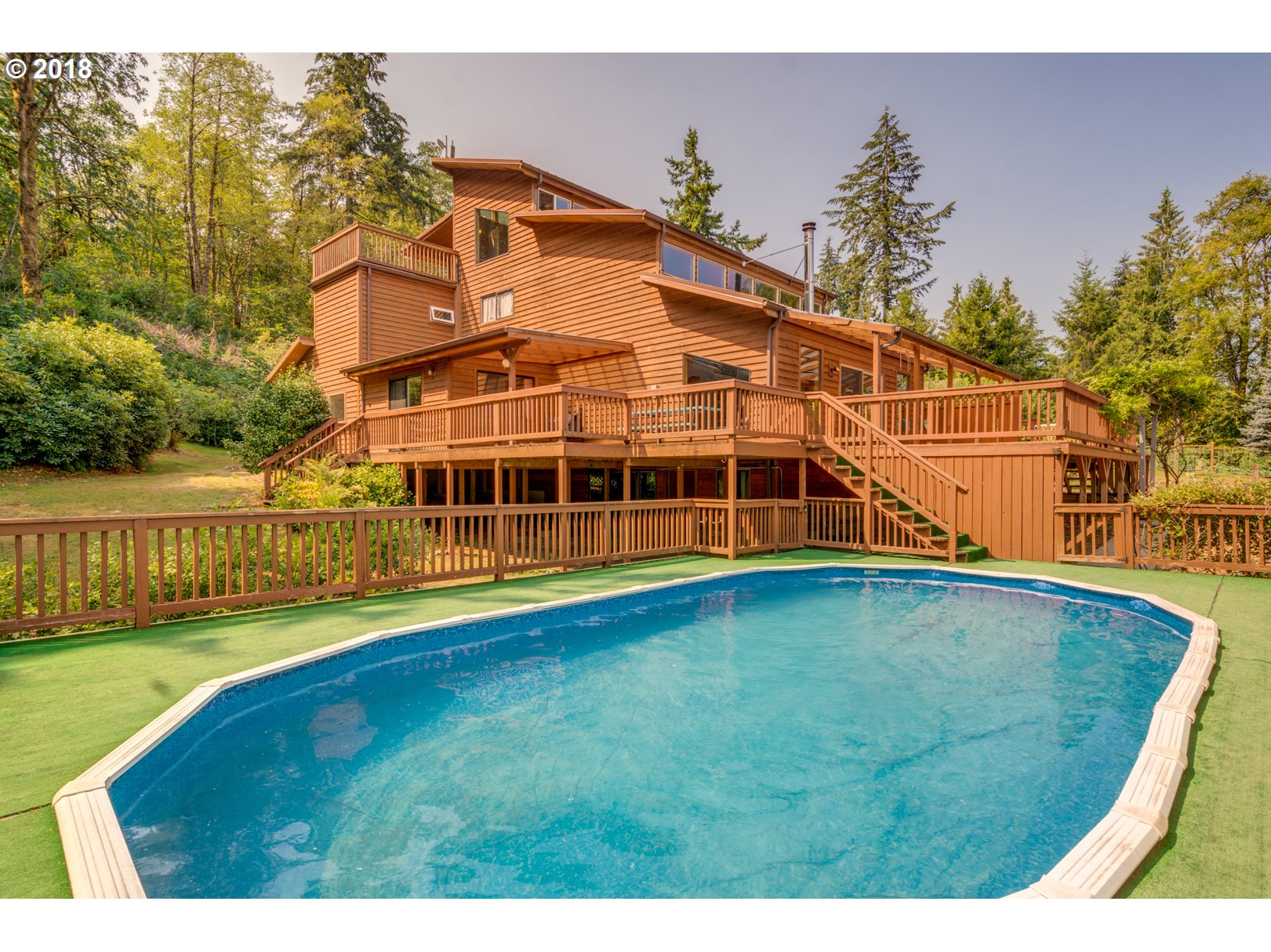 66794 Doetsch Road Deer Island, OR 97054 - Photo 25 of 32 a view of a house with a big yard