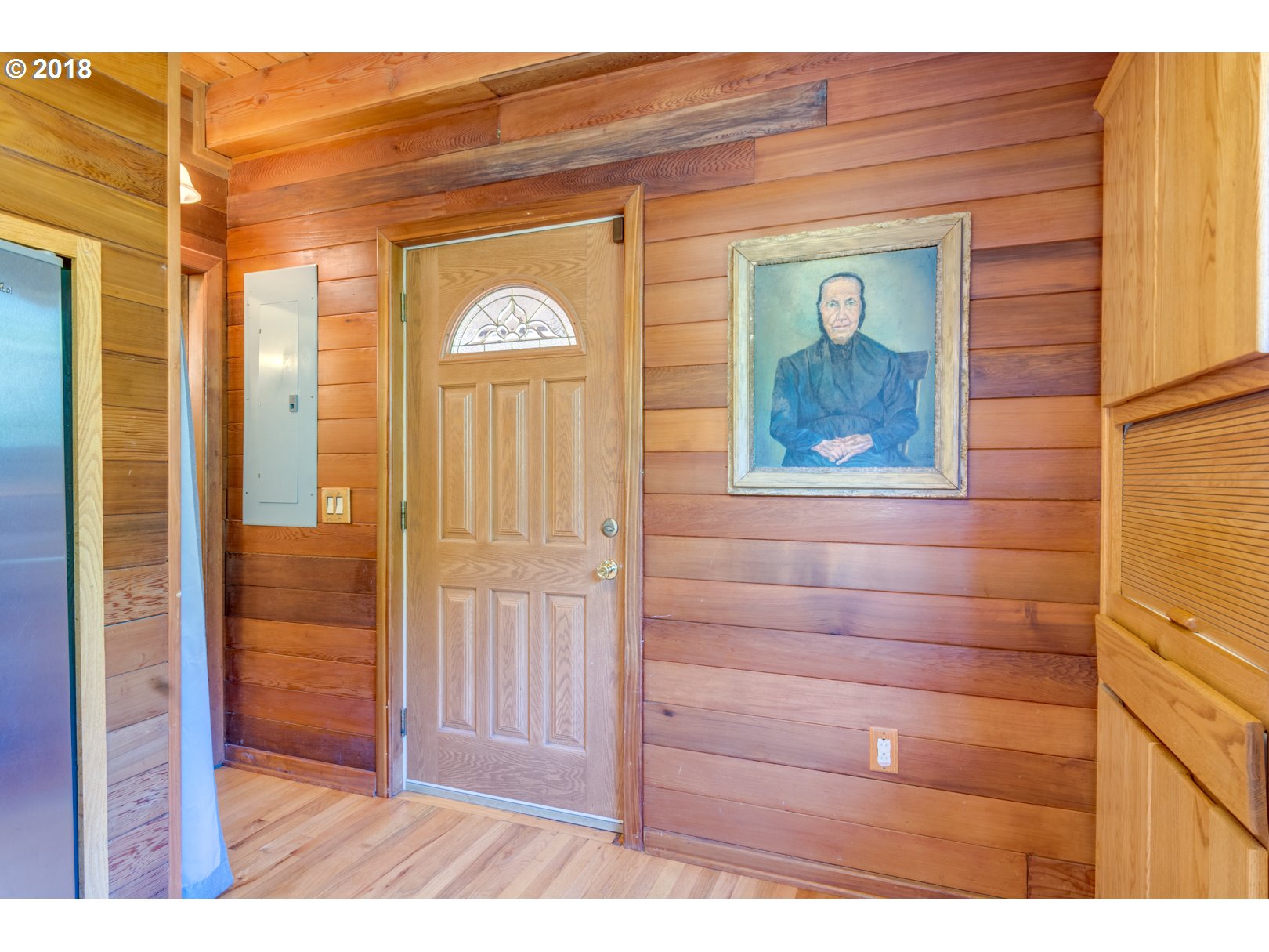 66794 Doetsch Road Deer Island, OR 97054 - Photo 4 of 32 a view of a door and wooden floor
