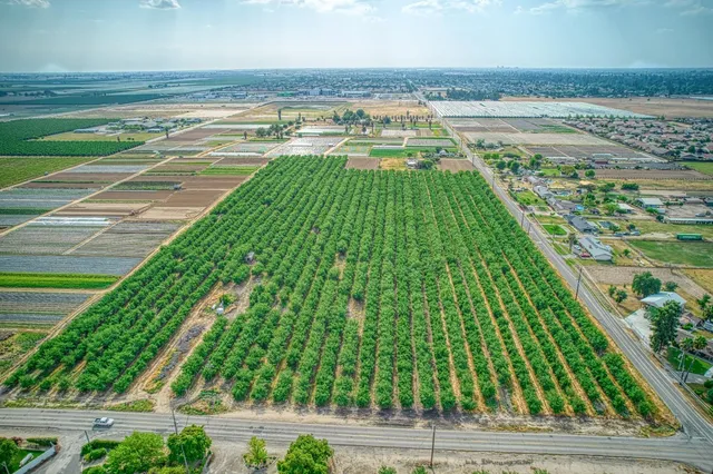a view of an outdoor space and swimming pool