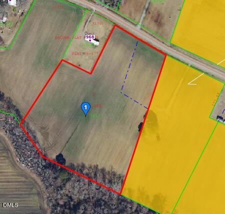 974 Hinnant Road Selma, NC 27576 - Photo 3 of 3 974 Hinnant Rd, Selma- GIS Aerial